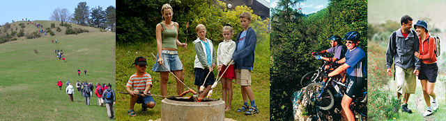 wandern, grillen, Mountainbinking auf der Schwäbischen Alb